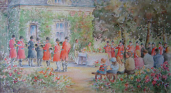 Delamotte&nbsp;Norbert - St Hubert Castle